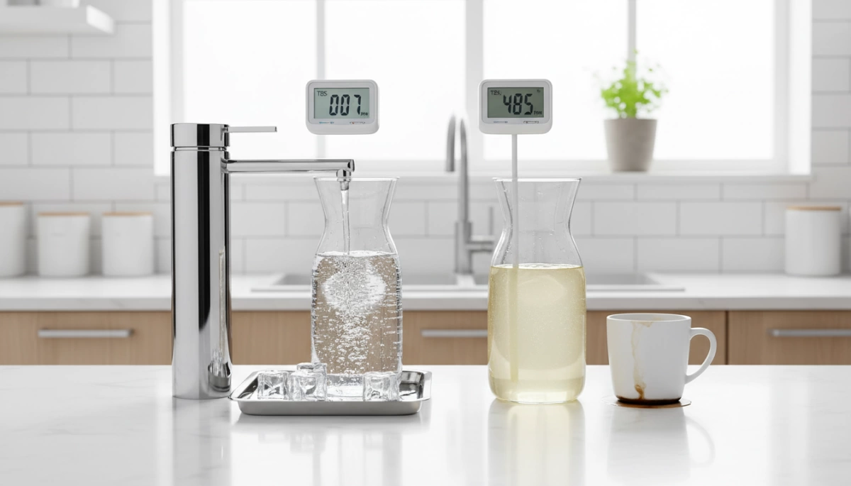 High TDS water filter effects