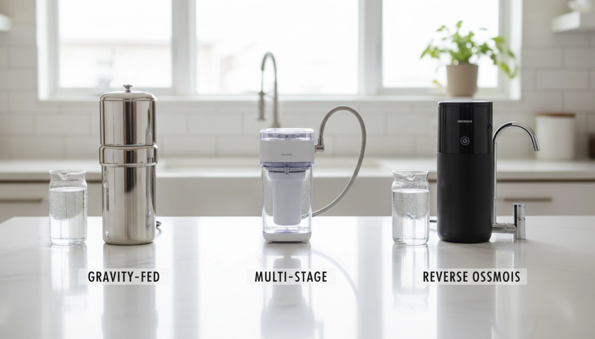 最高のカウンタートップ浄水器の種類比較 Qvrg 最良のカウンタートップ浄水器の種類比較