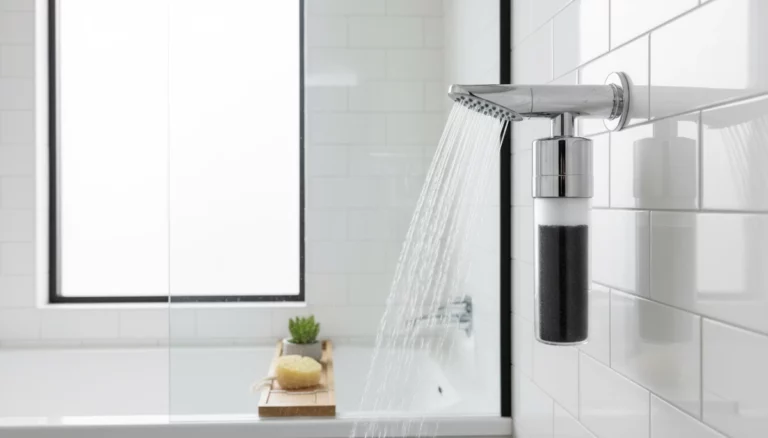 Robinet de douche avec filtre à charbon 4DjAKMe98