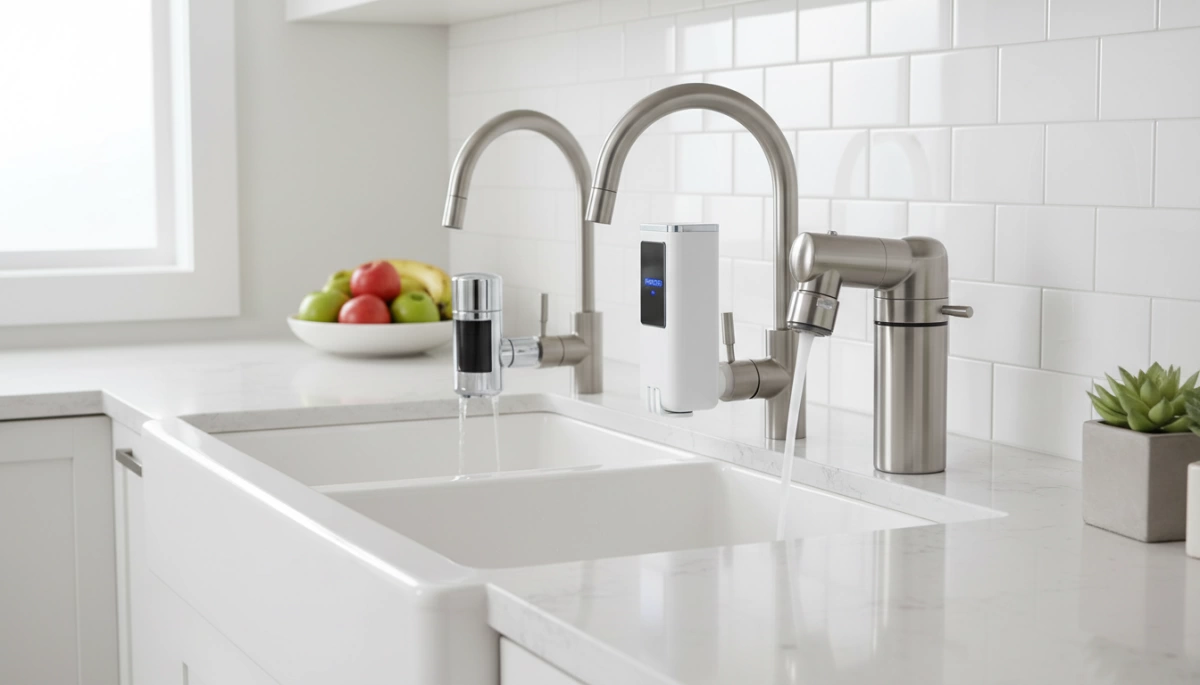 faucet-mounted water filter types