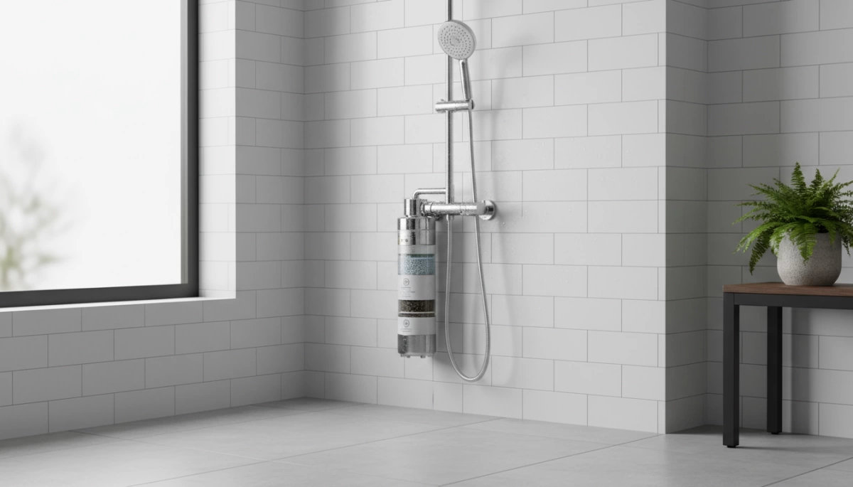Duschwasserfilter Mehrstufen-Filtersystem 1 Duschwasserfilter Mehrstufen-Filtersystem