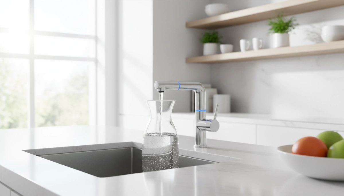 tap with filter water system features