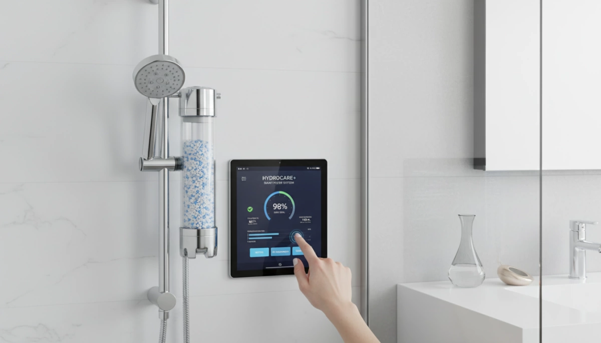 Hard Water Filter Shower Head Technology