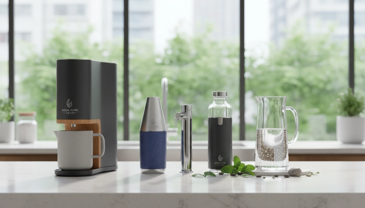 Luxo Eco Filtros de Água Microplástico Eco-Friendly de Luxo