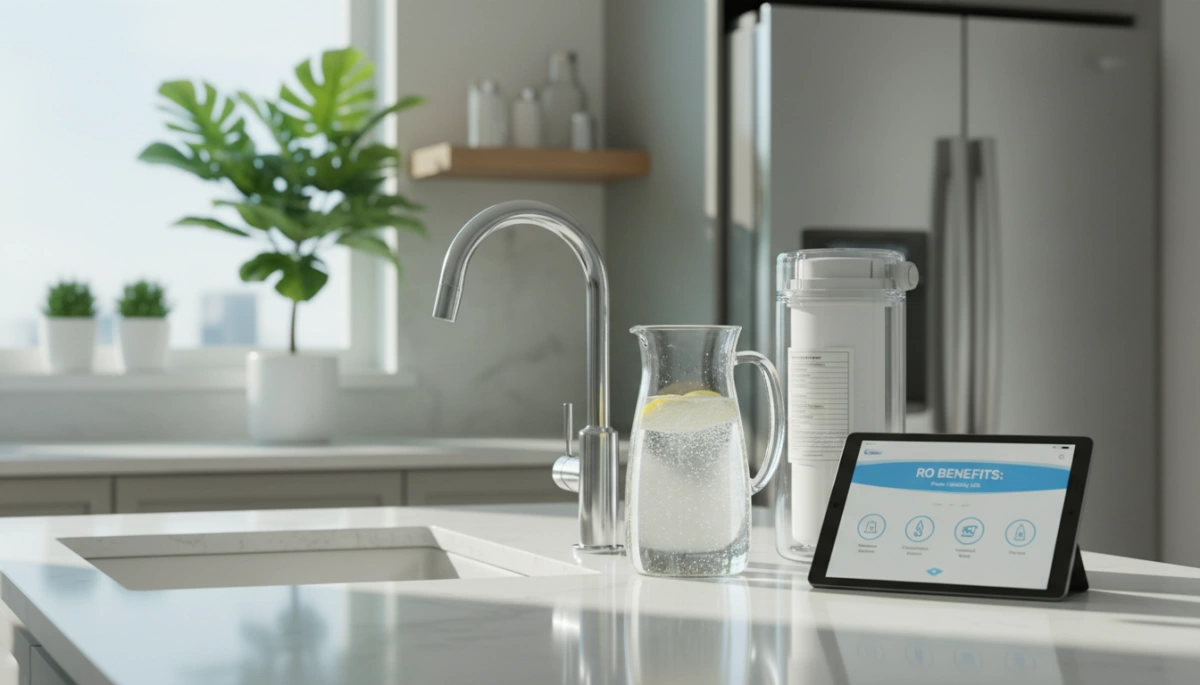 RO Benefits for Hard Water and Contaminant Removal 1 RO Benefits for Hard Water and Contaminant Removal