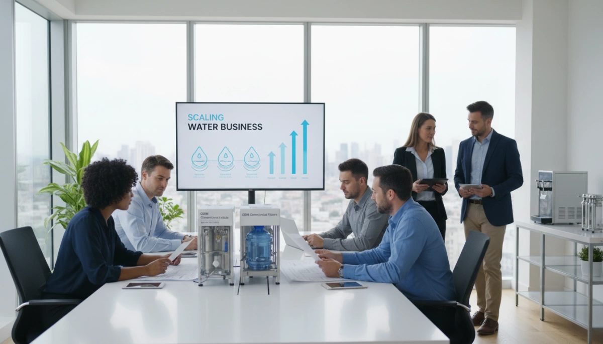Wasserbusiness skalieren mit OEM-kommerziellen Füllern 1 Wasserbusiness mit OEM-kommerziellen Füllern skalieren