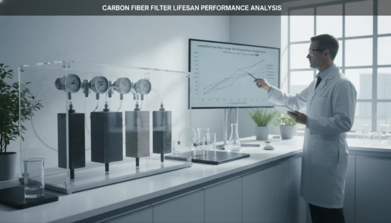 Analisi delle prestazioni della durata del filtro in fibra di carbonio 1