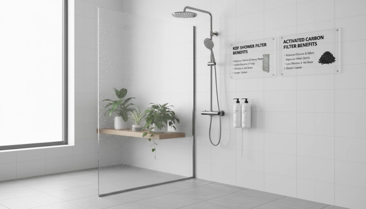KDF vs Activated Carbon Shower Filter Benefits bC3 KDF vs Activated Carbon Shower Filter Benefits