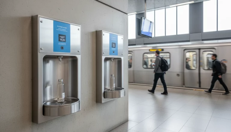 Metro Station Water Bottle Fillers p4ompIqYa