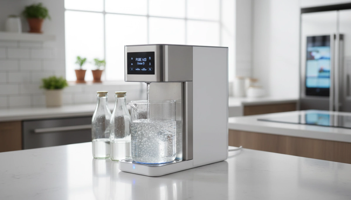 Nächste Generation Tankloser RO IoT Smart Wasserreiniger