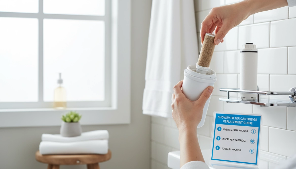 Shower Filter Cartridge Replacement Guide