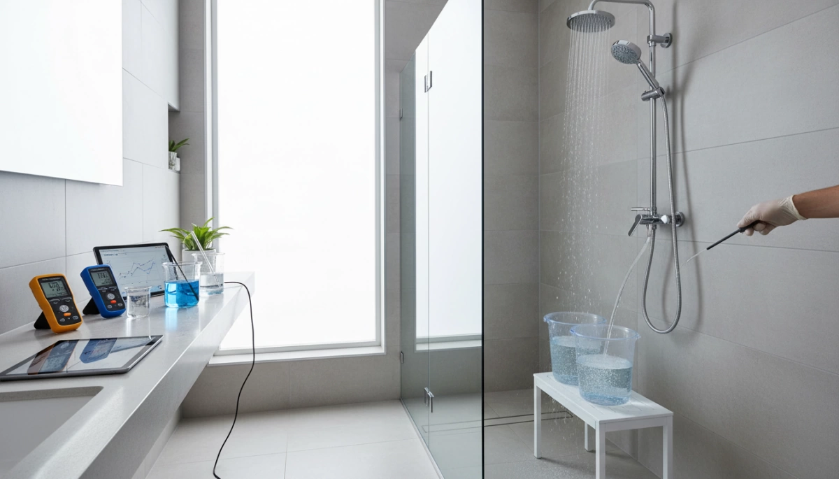 Shower Water Filter Performance Testing 3r5qDLL0R Shower Water Filter Performance Testing