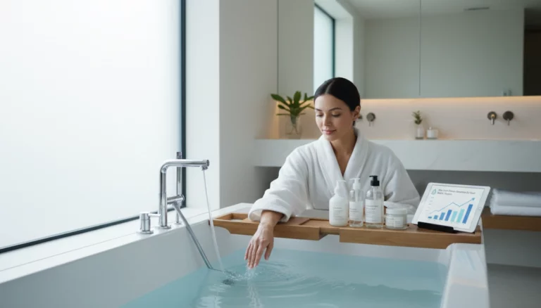Domanda guidata dalla cura della pelle per la filtrazione dell'acqua del bagno 1