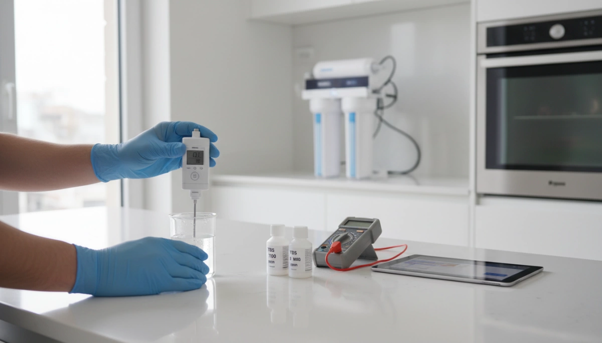Smart TDS Sensor Calibration for RO Filters