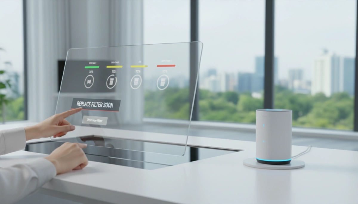 Sistema de alerta inteligente para tecnología de reemplazo de filtros 1 Sistema de alerta inteligente para tecnología de reemplazo de filtros