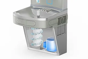Sistem Pengedaran Minuman Awam Penapis air UV untuk pengedaran awam